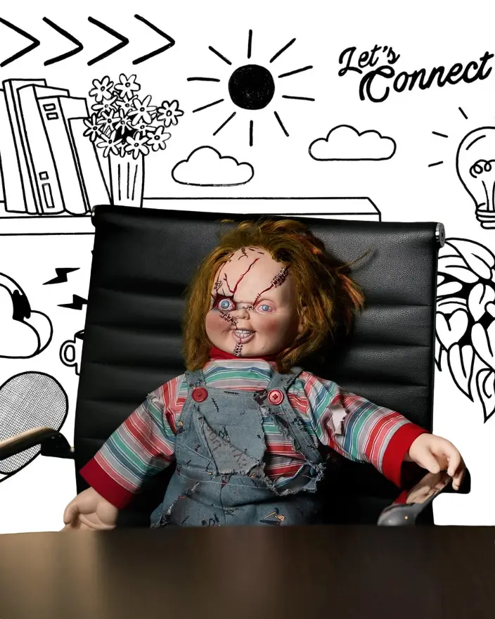 Fiber optic cable installation work