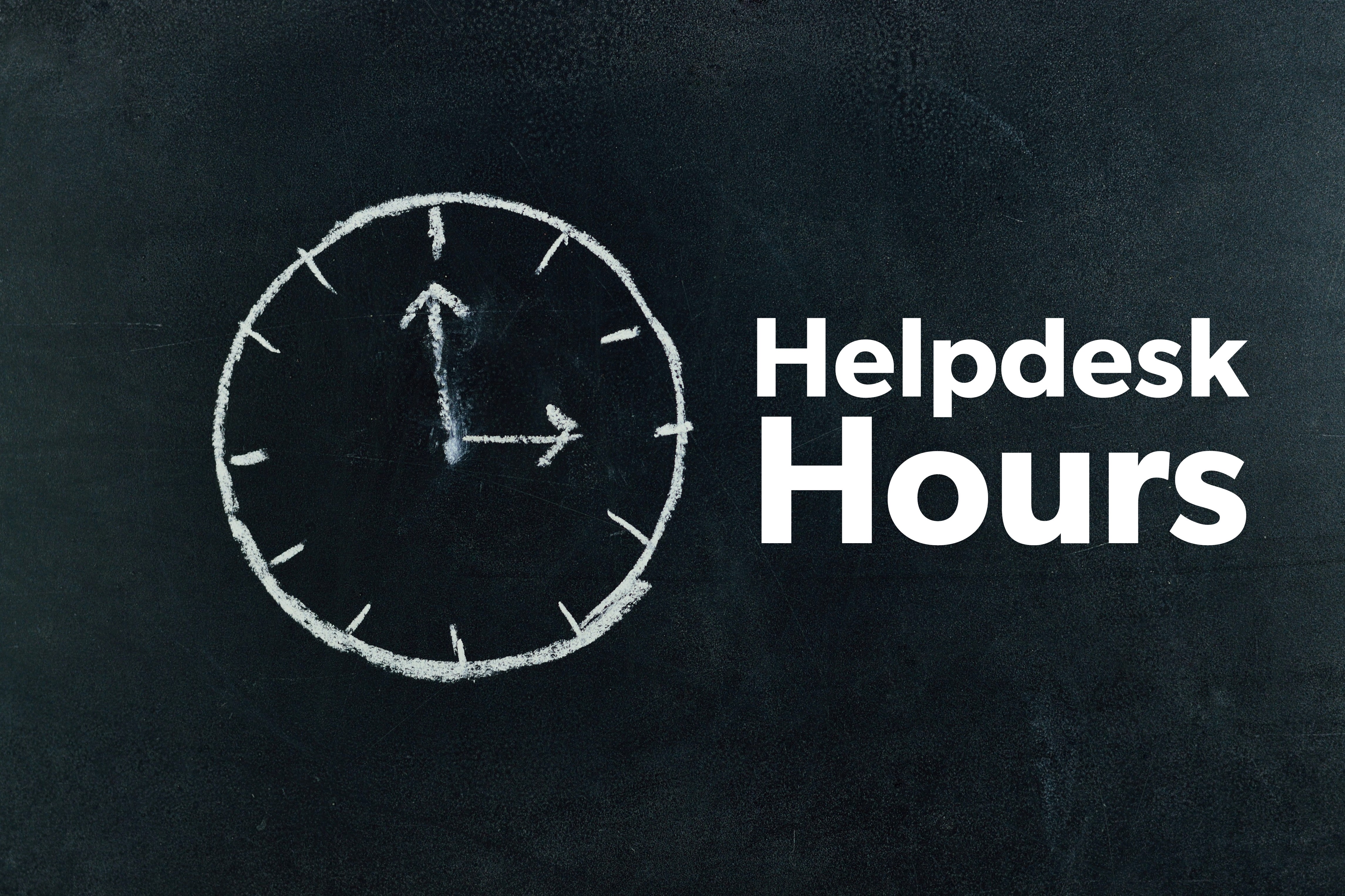 Helpdesk Hours